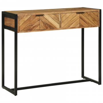 Gossi masa consola 90x35x75 cm lemn masiv acacia Gossi masa consola 90x35x75 cm lemn masiv acacia
