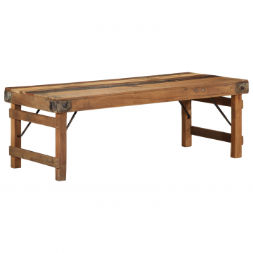 Gossi masa de cafea 110x55x40 cm din lemn masiv recuperat Gossi masa de cafea 110x55x40 cm din lemn masiv recuperat