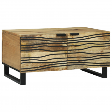Gossi masa de cafea 80x50x40 cm lemn masiv mango Gossi masa de cafea 80x50x40 cm lemn masiv mango