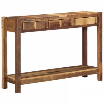 Gossi masa de consola 107x33x76 cm lemn masiv recuperat Gossi masa de consola 107x33x76 cm lemn masiv recuperat