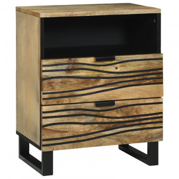 Gossi noptiera 50x33x60 cm lemn solid mango Gossi noptiera 50x33x60 cm lemn solid mango
