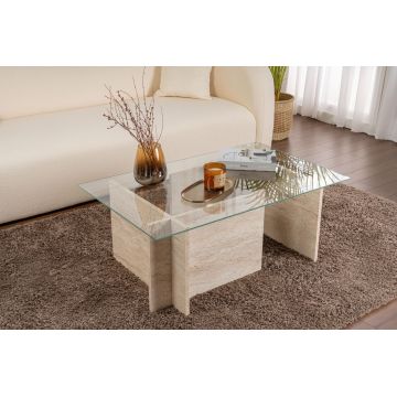 Masuta de cafea, Nordure, Vetrino, Travertin Masuta de cafea, Nordure, Vetrino, Travertin