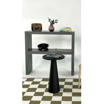 Masuta, Rotexa, Lilyum 57, 35x57x35 cm, Negru Masuta, Rotexa, Lilyum 57, 35x57x35 cm, Negru