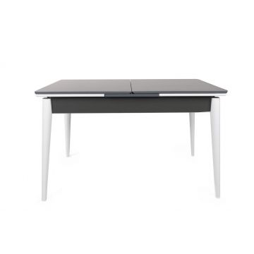 Masă Extensibila Sigma Dining Table, Nuc, 130 x 80 x 80 cm