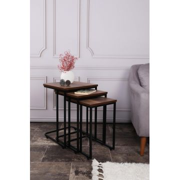 MASUTA DE CAFEA Ce Metal Zigo Table, Nuc, 46x49x41 cm