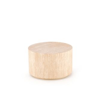 Masuta de Cafea HAGEN 285 Rotunda, Ø60X36 cm, MDF, Travertine