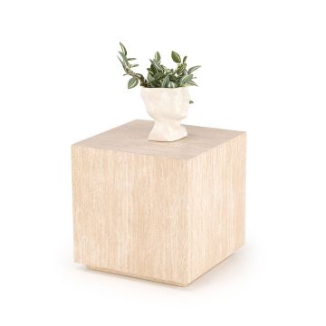 Masuta de Cafea HAGEN 285 S PATRATA, 45X45X45 cm, MDF, Travertine