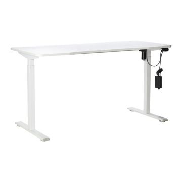 Masa electrica ajustabila Table alb 140x60x72 cm