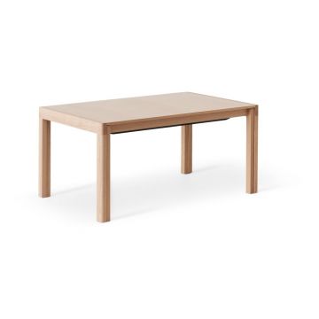 Masă de dining extensibilă cu aspect de lemn de stejar cu blat suplimentar 96x160 cm Join – Hammel Furniture