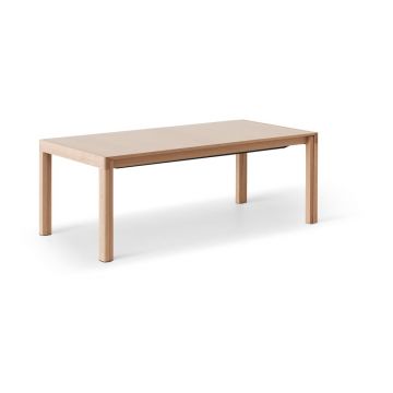 Masă de dining extensibilă cu aspect de lemn de stejar cu blat suplimentar 96x220 cm Join – Hammel Furniture