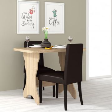 Masa bucatarie KC-2 UA, 90x60x73 cm, sonoma Masa bucatarie KC-2 UA, 90x60x73 cm, sonoma