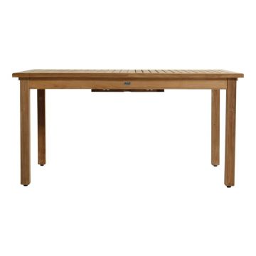 Masă de grădină din lemn de tec 90x150 cm Java – Hartman Masă de grădină din lemn de tec 90x150 cm Java – Hartman
