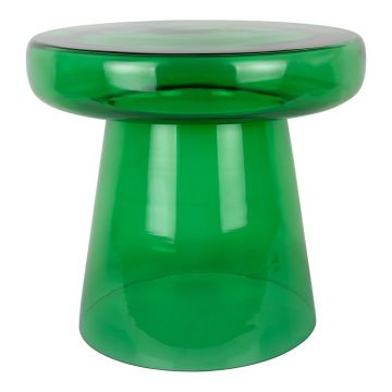 Măsuță auxiliară rotundă din sticlă ø 41 cm Simpleza – Leitmotiv Măsuță auxiliară rotundă din sticlă ø 41 cm Simpleza – Leitmotiv