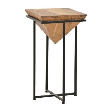 Masuta laterala Miles II Natural 29x29x54 cm Masuta laterala Miles II Natural 29x29x54 cm