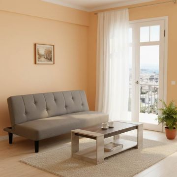 Set mobilier sufragerie 2 buc Caalm Gri 167x90x73 cm Set mobilier sufragerie 2 buc Caalm Gri 167x90x73 cm